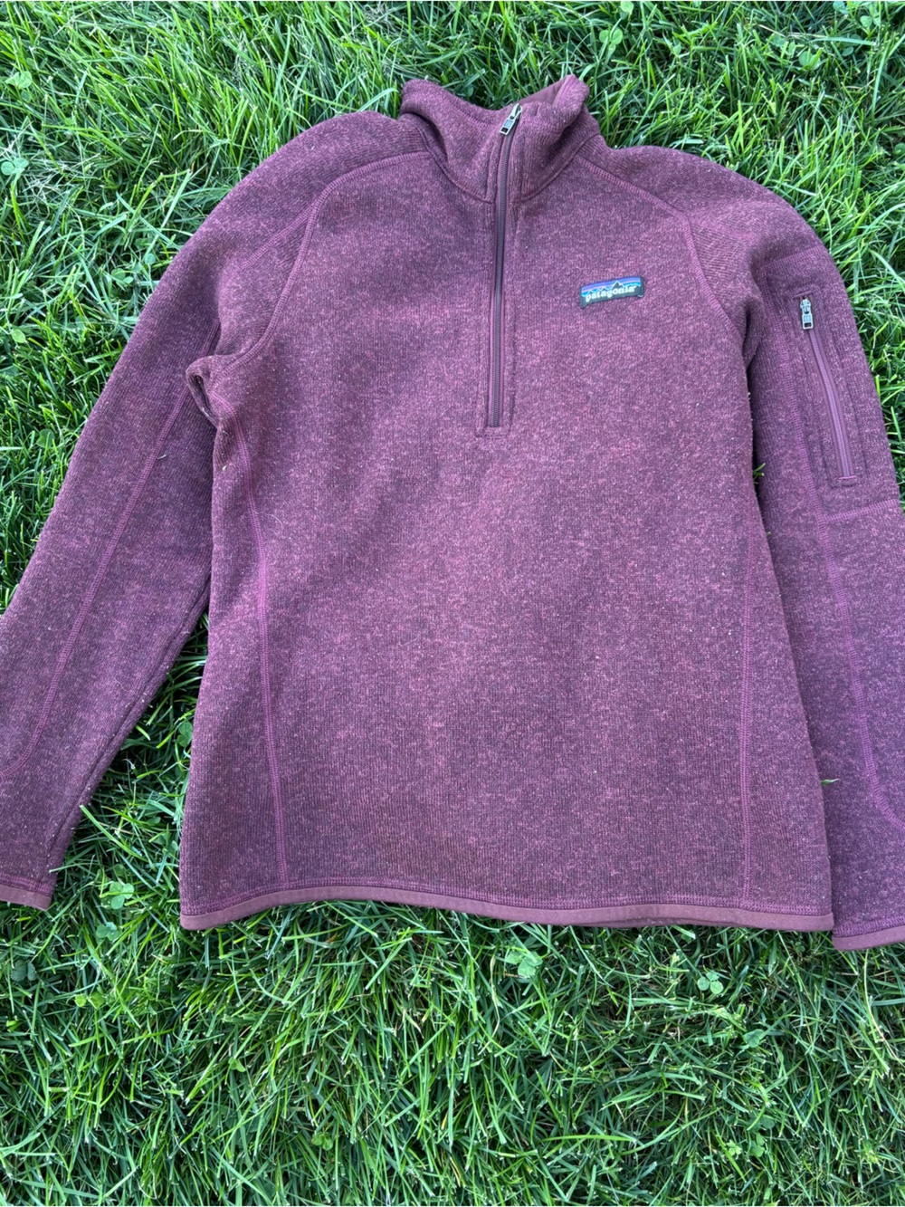 Patagonia Women’s Half-Zip Fleece Pullover - Plum